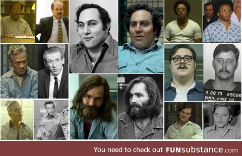 The casting in this show for the serial killers is just incredible