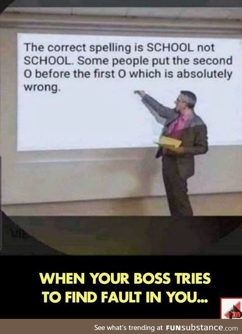 My boss in a nutshell