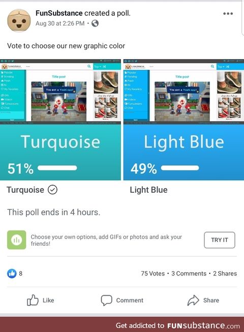 Friendly reminder of the Funsubstance Poll