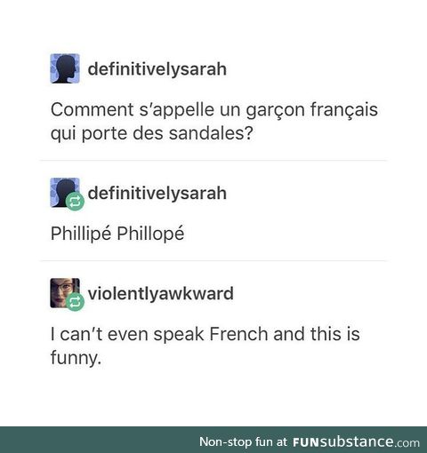 French jokes