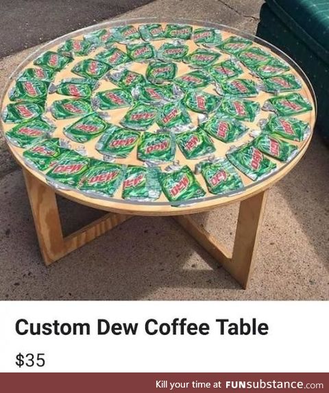 They really did do the dew