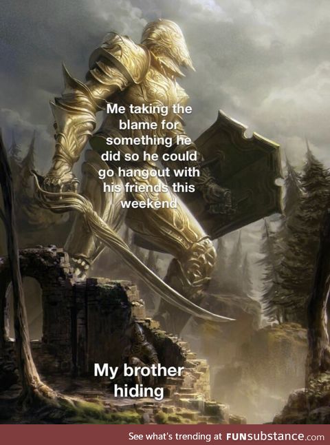 Just being a good bro