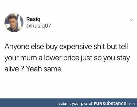 Half the price