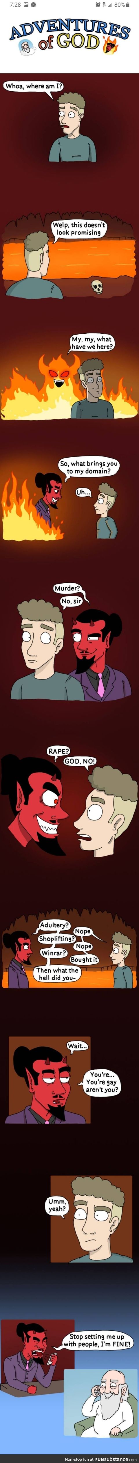 The real reason they go to Hell