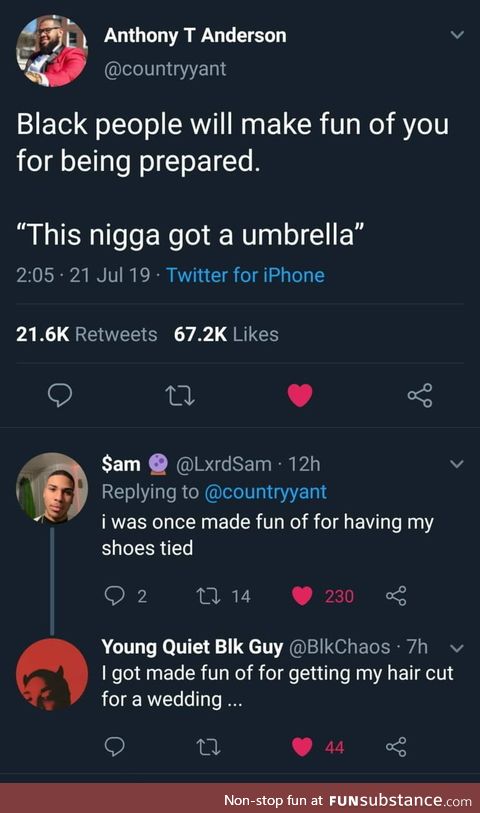 Never be prepared