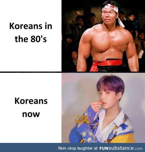 Korean now & then