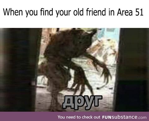 Droog! I thought you returned to your home planet