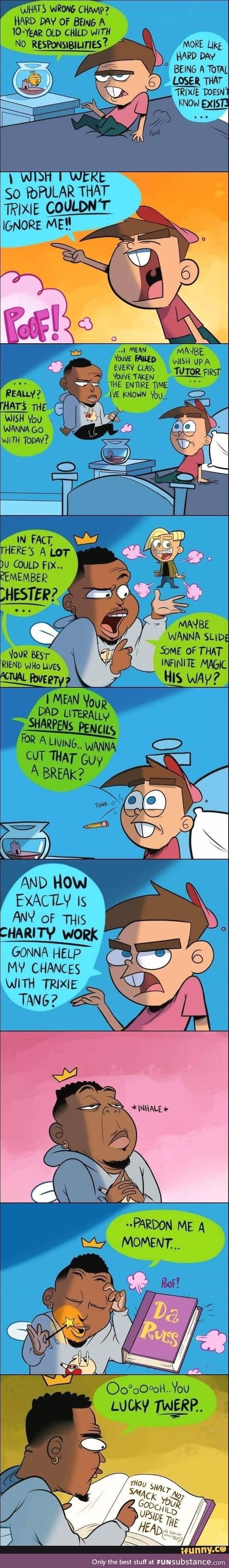 Timmy, you about got it