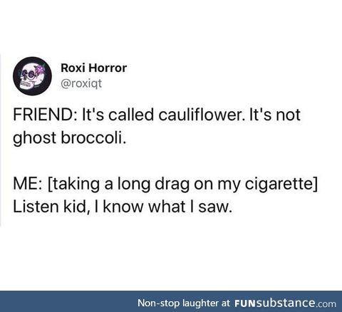 Ghost broccoli