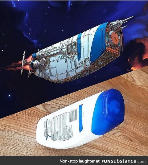 Artist imagines ordinary objects as spaceships