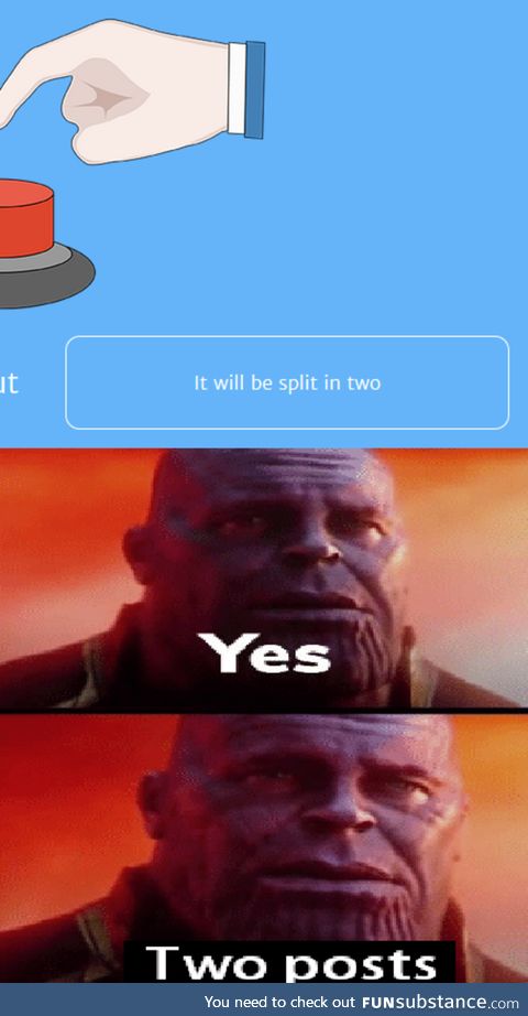 Your post