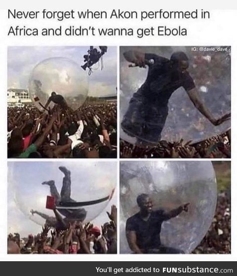 Akon 1 - 0 ebola