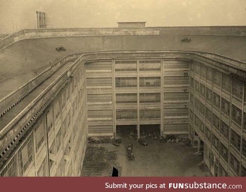In the 20's, Fiat had a test track on top of their production warehouse