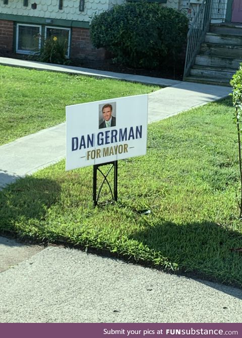 Maybe let’s not elect someone named Danger Man