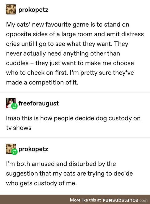 It's a battle