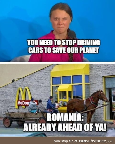 Make Romania great again! Oh, wait