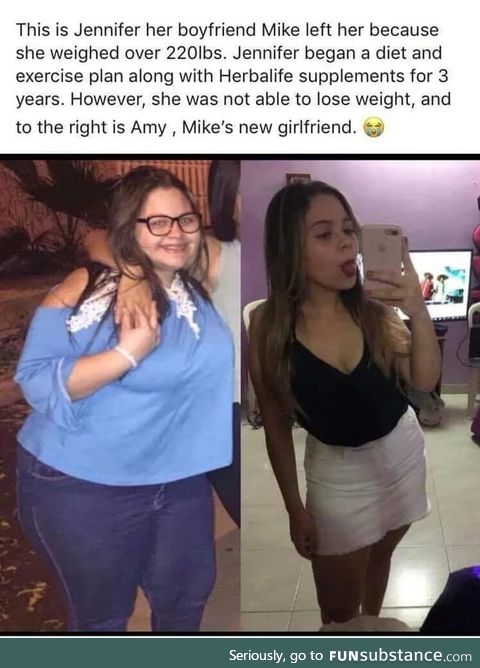 Mike's girlfriend transformation