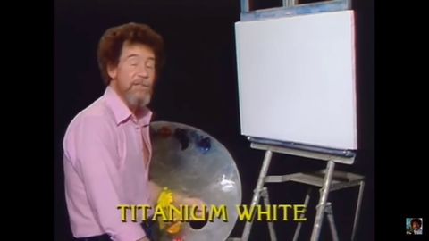 Just some wholesome Bob Ross moments