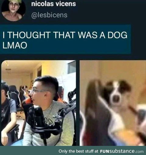 And I thought he was looking right at the camera