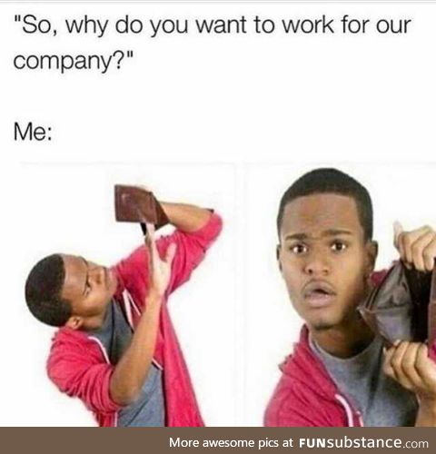 Stop making me spewing bs every time interviewers