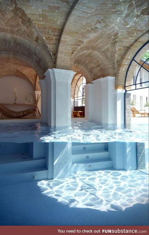 Who wouldn't love to swim in here?