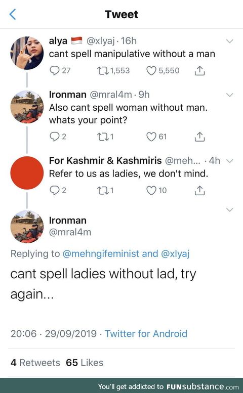 FYI, I know Twitter screenshots aren't memes