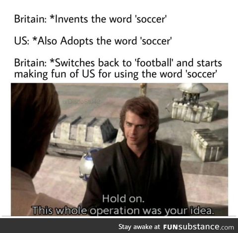 The word "soccer" is believed to have originated in Britain about 200 years