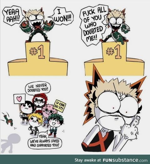 Bakugou in a nutshell