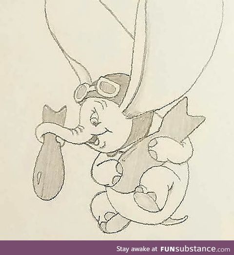 Just a doodle of my favorite pachyderm