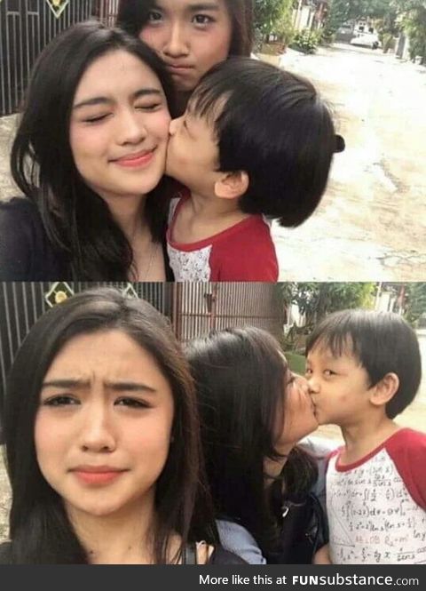 Such lucky little boy