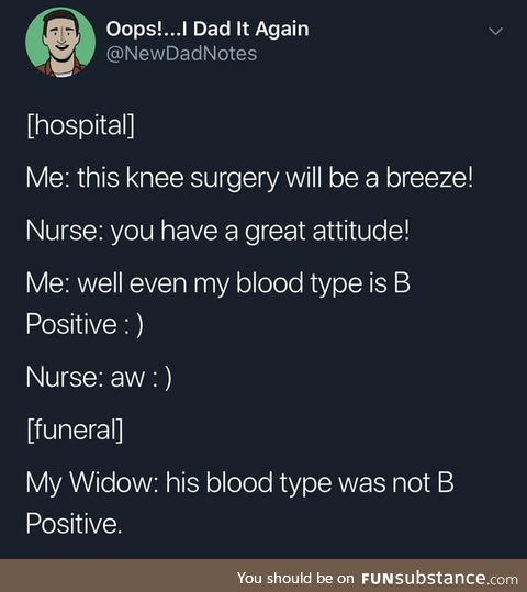 Don't B Negative :(