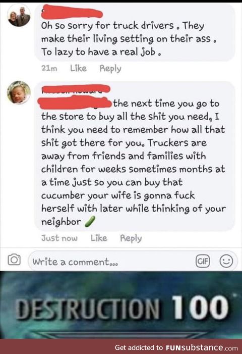 Hail the truckers