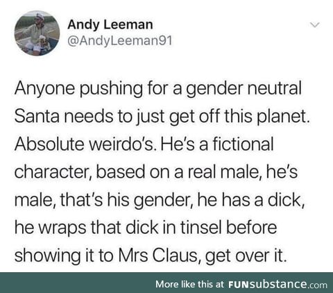 It's Mr. Claus