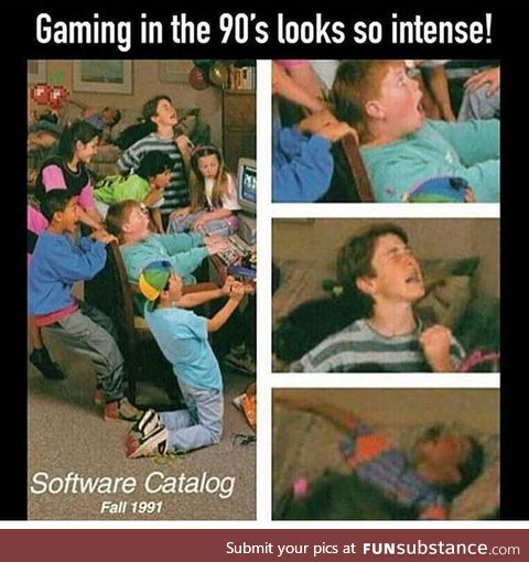 90's Gamer Moment