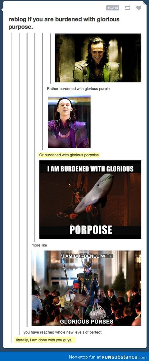 Glorious purpose