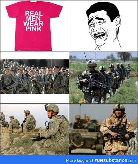 What real men wear