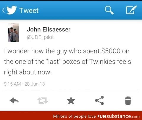 Now that twinkies are coming back