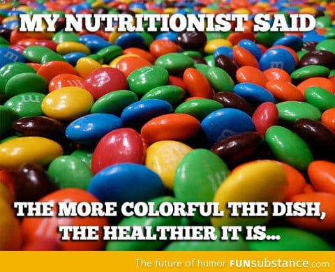 I should listen to my nutritionist