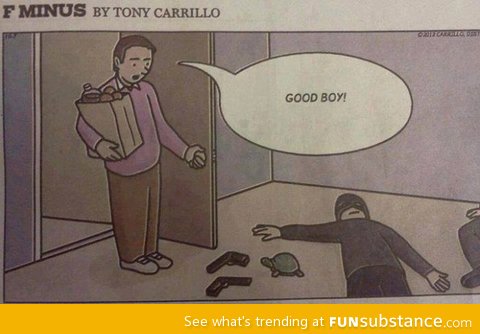 Good boy!