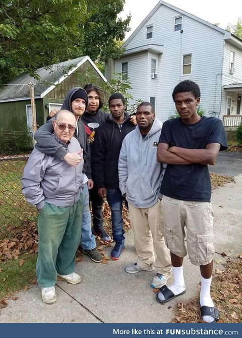 These boys saved there elderly neighbor from his house when it caught on fire