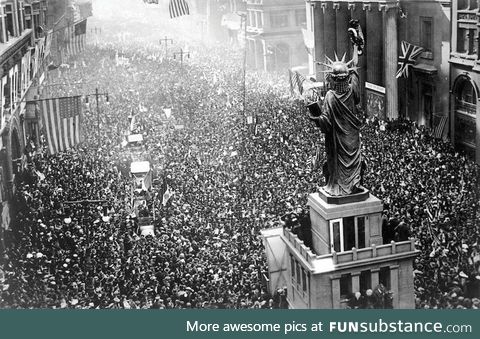 First Veteran's Day Celebration (1918) - Philadelphia, PA