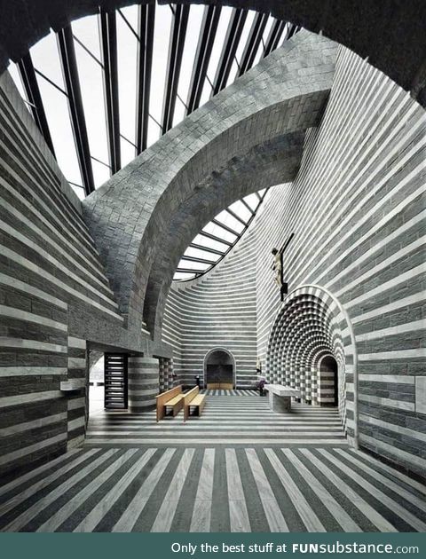 Chiesa di MognoS.Giovanni Battista (Svizzera)by Mario Botta