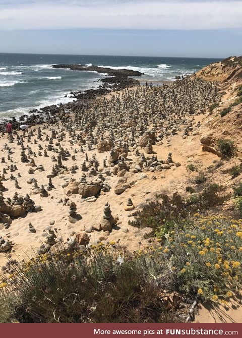 This beach is more stressful than it should be