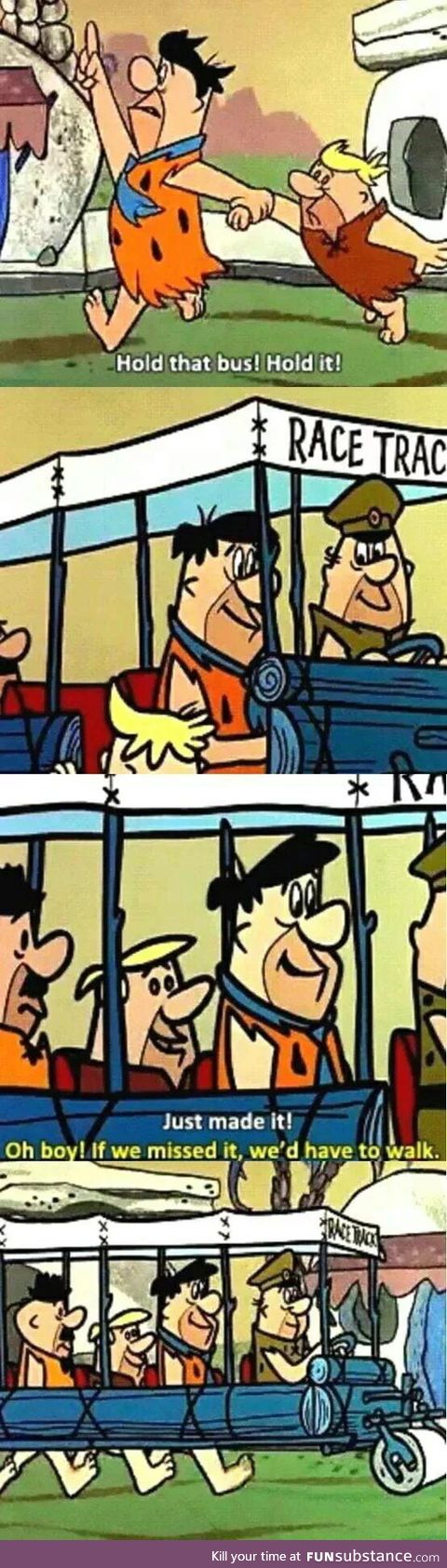 Flintstones were way ahead of their time
