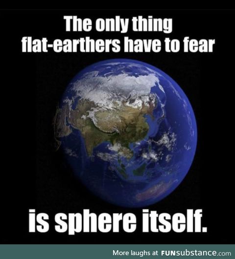 Flat Earthers hate this.