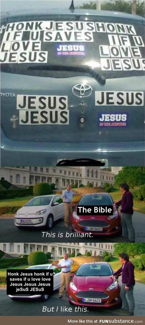 Why ppl so gay for jesus