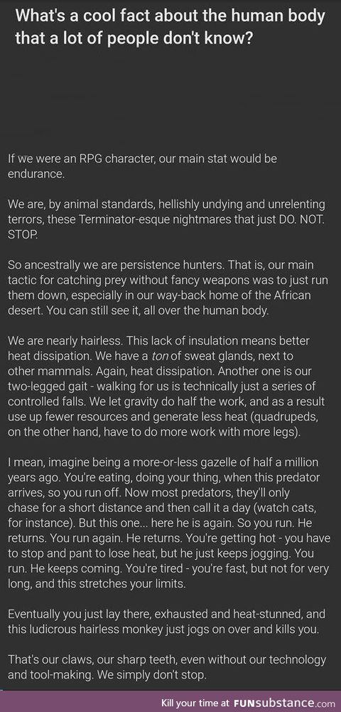 Never thought of this point of view