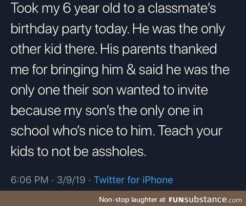 So many little kids are corrosive