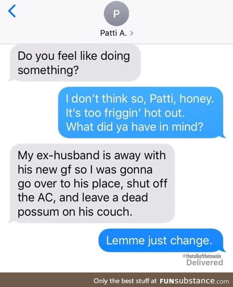 Thats a healthy response to your ex moving on