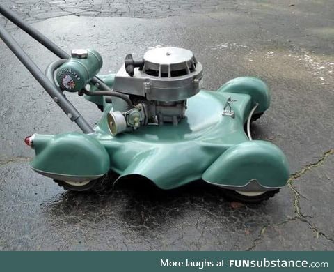 1951 lawnmower made by Indian Motorcycles